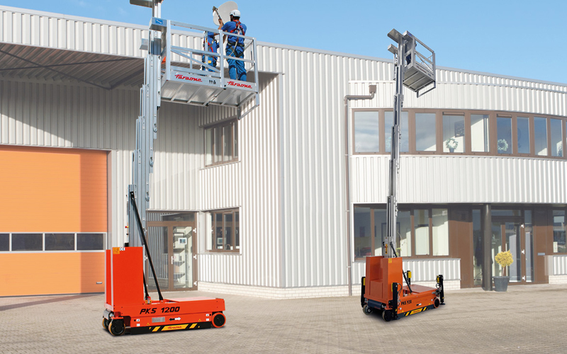 Aerial platforms for outdoor use